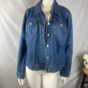 Liz Claiborne Blue Denim Jacket